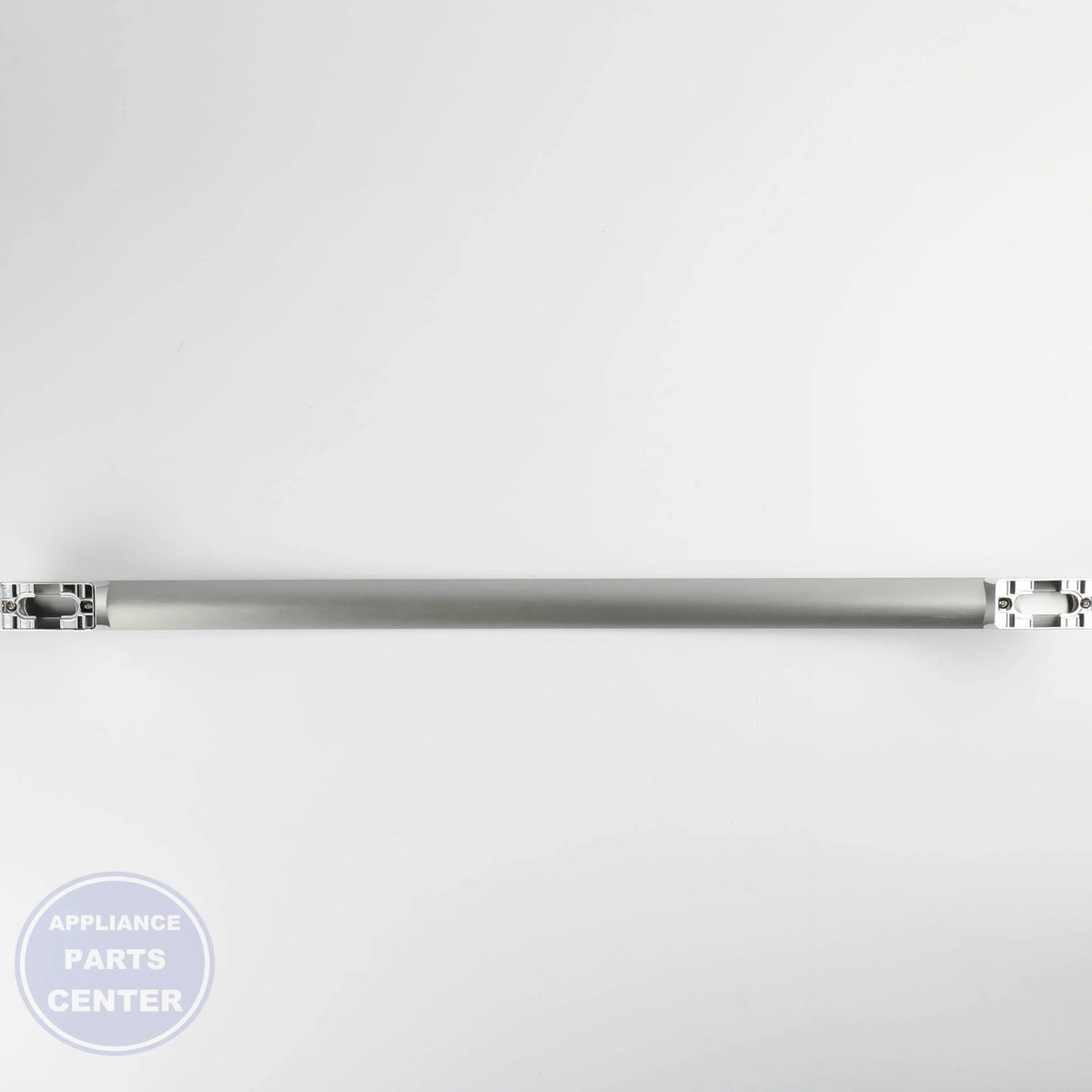 GEH STAINLESS FREEZER HANDLE WR12X36386 - Detailed view of stainless steel material