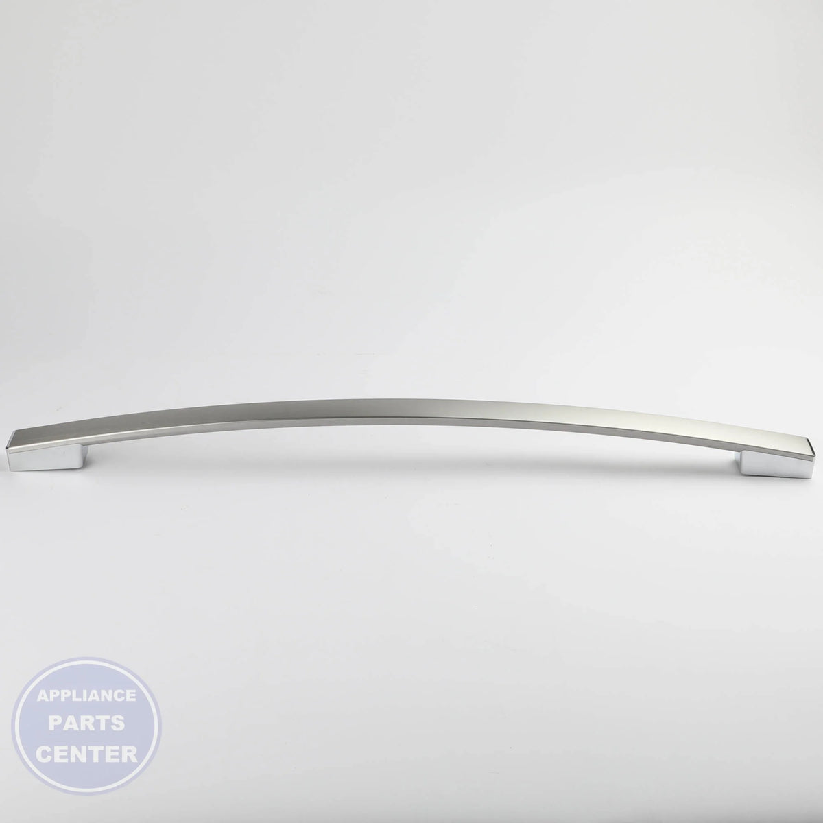 GEH STAINLESS FREEZER HANDLE WR12X36386 - Installation in GEH-DEF456 model showing mounting points