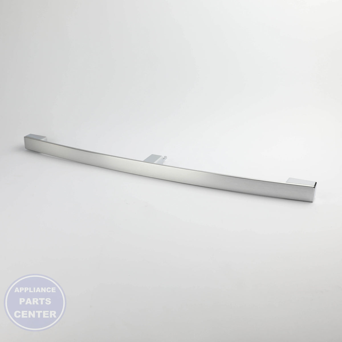 GEH STAINLESS DOOR IN DOOR HANDLE WR12X42267 - Installation in GEH Refrigerator showing easy mounting points