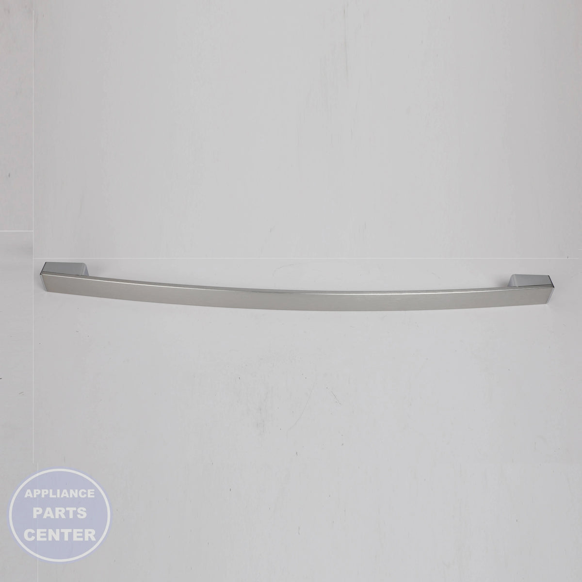 STAINLESS REFRIGERATOR HANDLE WR12X42268 - Detailed view of sturdy construction