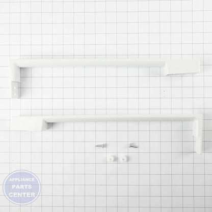 GEH SRV COMMON HANDLE WR12X48765 - Installation in GEH model showing precise mounting points