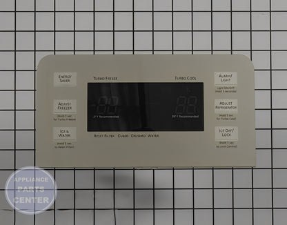 GE Dispenser Front Panel WR13X10660 - Main view showing smooth dispensing for GE models X, Y, Z