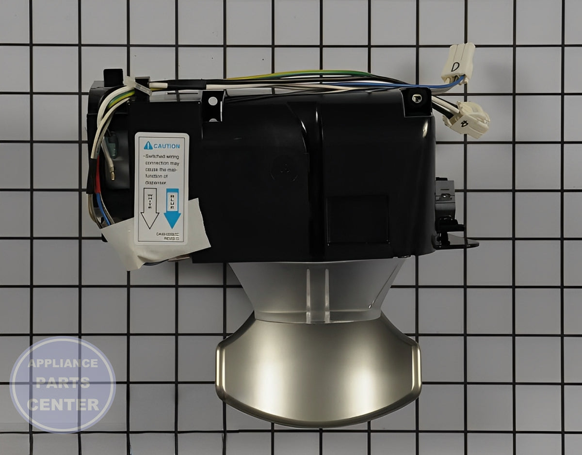 GE REFRIGERATOR ICE ROUTE ASSEMBLY CASE WR13X10737 - Main view showing dispenser functionality for GEN Refrigerator models