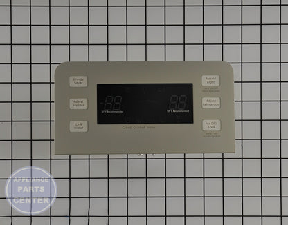 GE Dispenser Control Board WR13X10888 - Main view showing control features for GE and Samsung models