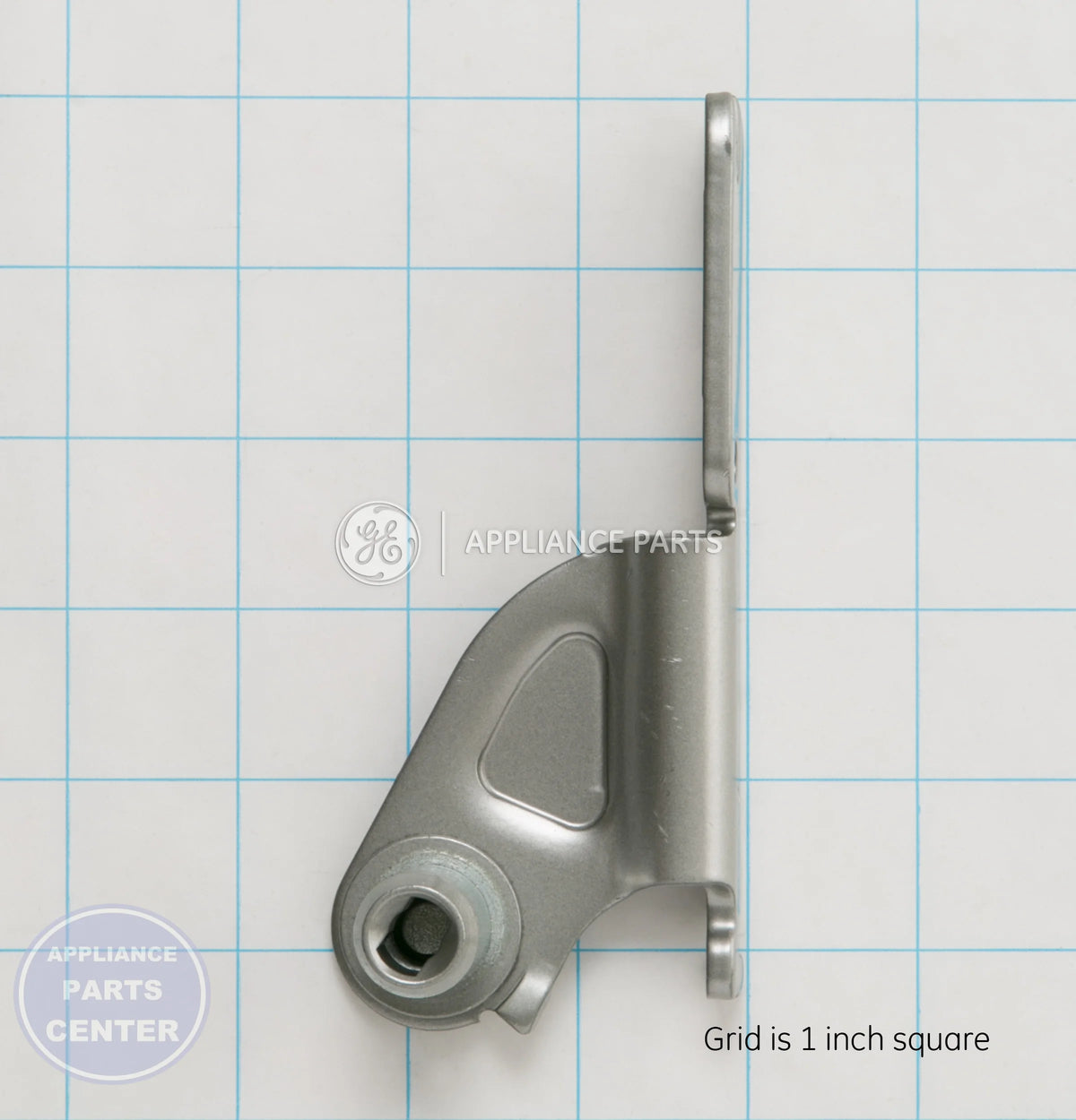 GEH HINGE CENTER ASM RH WR13X10976 - Main view showing heavy-duty construction for GEH models