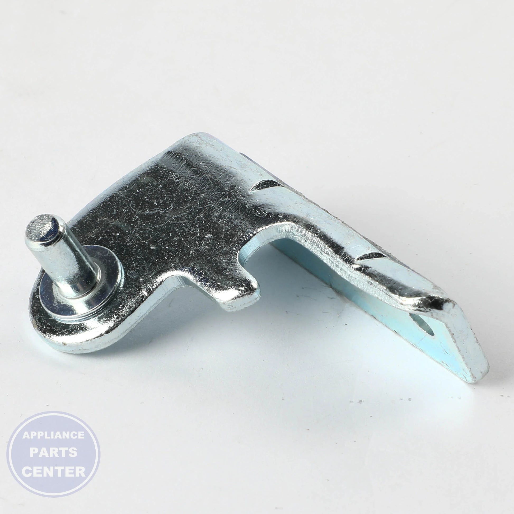 GEH BOTTOM HINGE LEFT WR13X20398 - Installation in specific model showing key mounting points