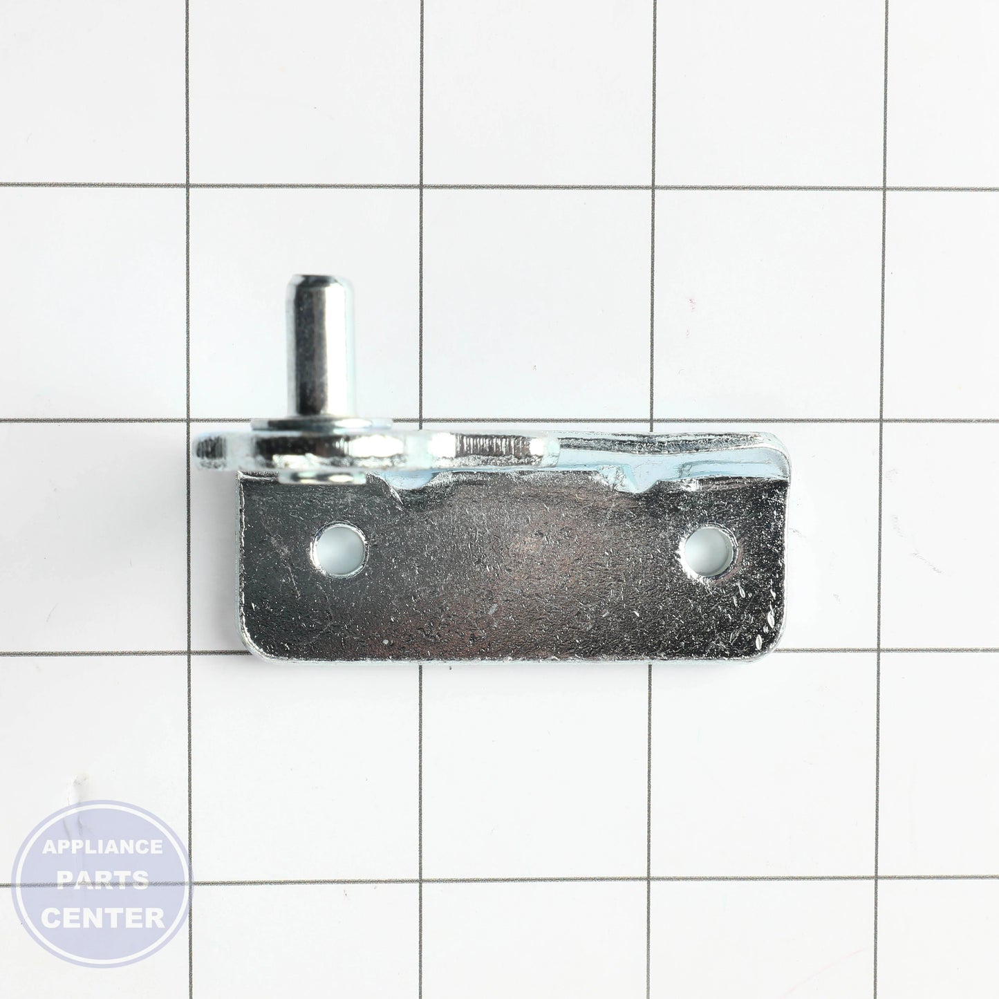 GEH BOTTOM HINGE LEFT WR13X20398 - Installation in specific model showing key mounting points
