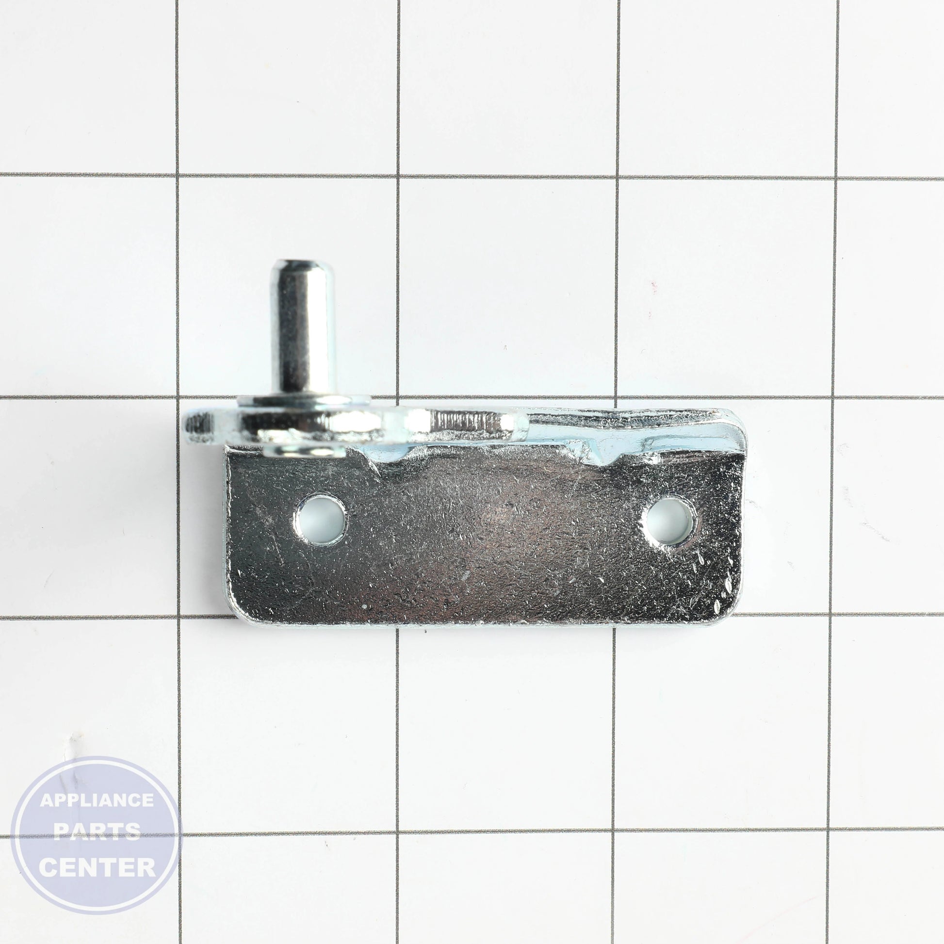 GEH BOTTOM HINGE LEFT WR13X20398 - Installation in specific model showing key mounting points