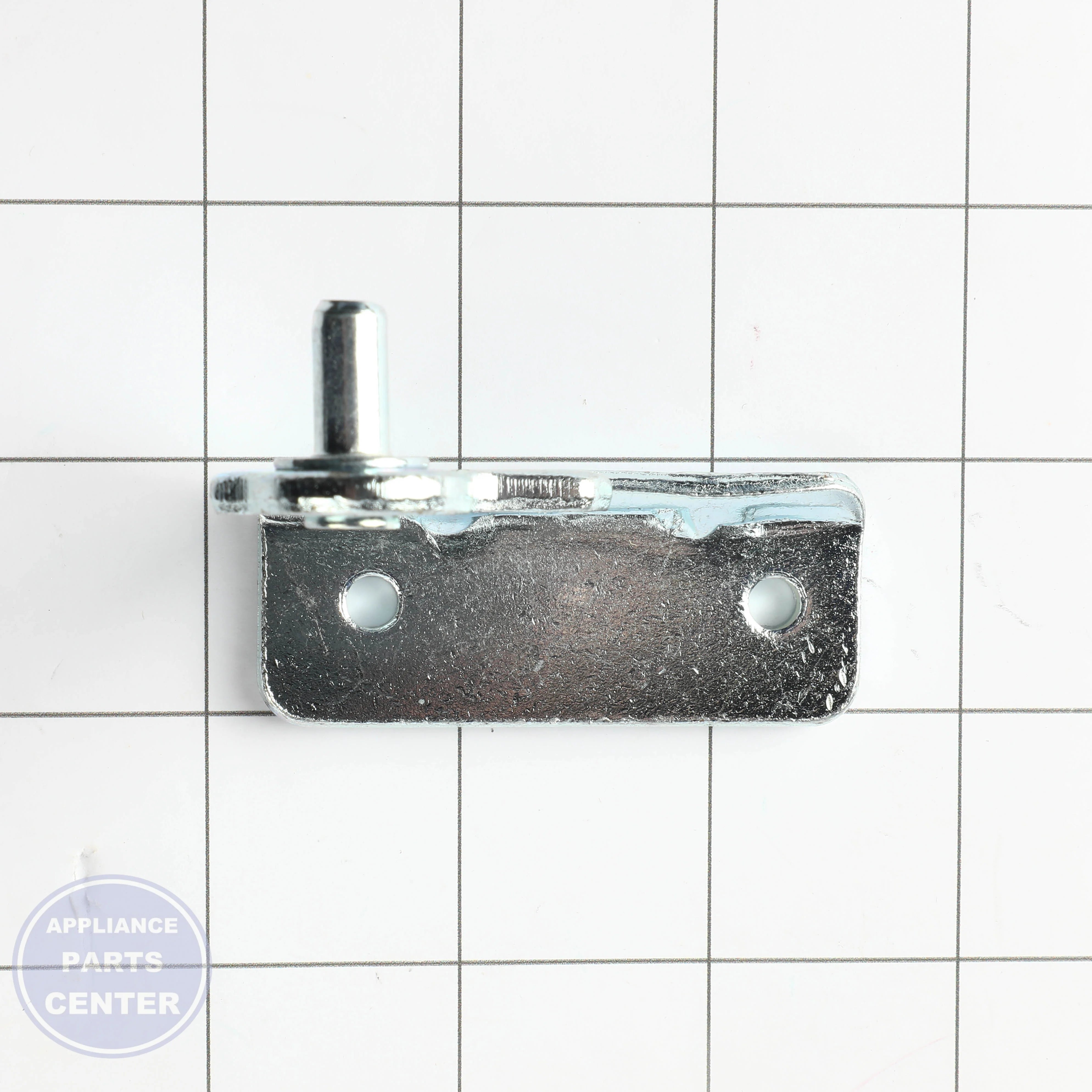 GEH BOTTOM HINGE LEFT WR13X20398 - Installation in specific model showing key mounting points