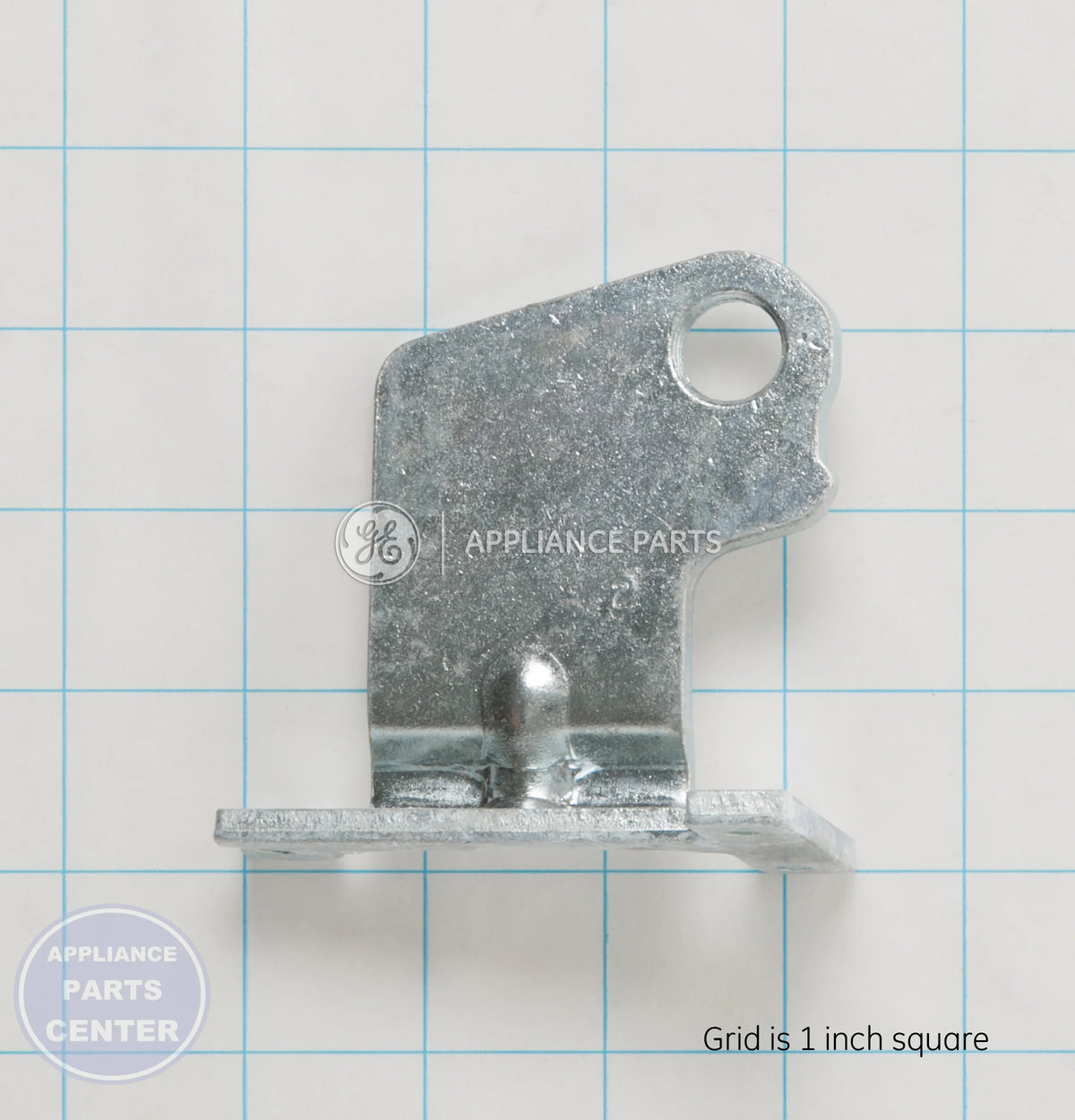 GEH HINGE CENTER WR13X21174 - Main view showing hinge mechanism for GEH models
