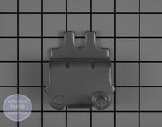 GE Bottom Hinge WR13X22734 - Main view showing sturdy support for GE models