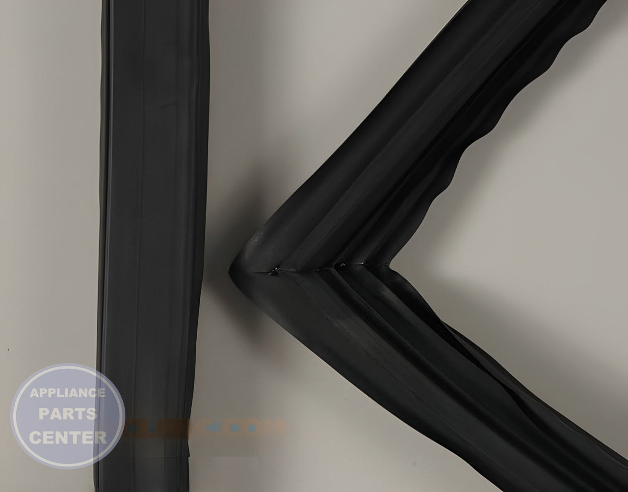 GE REFRIGERATOR FRENCH DOOR GASKET WITH FLAP WR14X10237 - Main view showing air leak prevention for GEN models