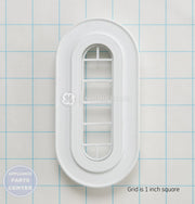 GEH PORT GASKET WR14X10364 - Main view showing tight seal for GEH models