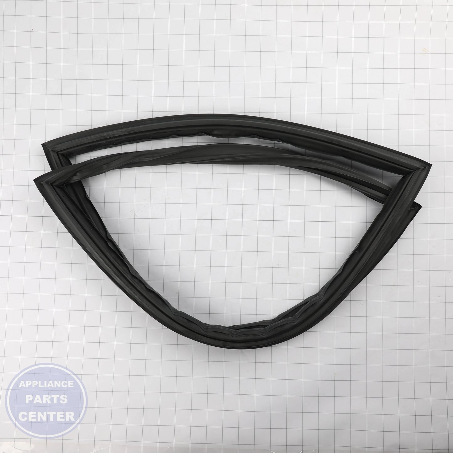 GASKET WR14X20490 - Side view with perfect dimensions for GEH models
