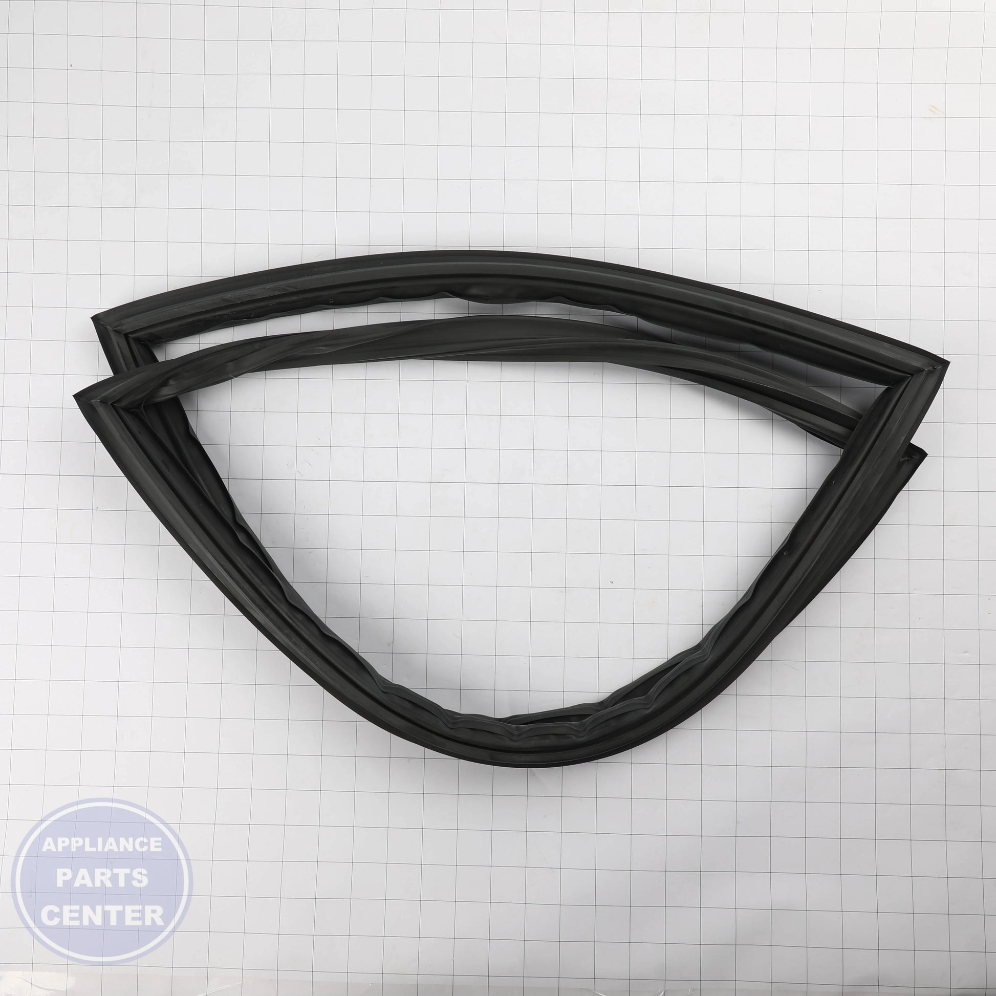 GASKET WR14X20490 - Side view with perfect dimensions for GEH models