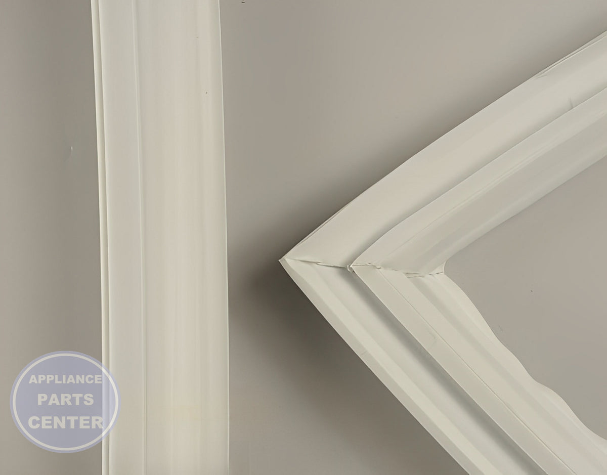 GE REFRIGERATOR WHITE DOOR GASKET WR14X27233 - Main view showing airtight seal for GEN Refrigerator models