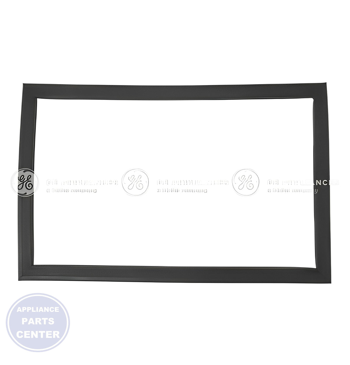 REFRIGERATOR DOOR GASKET WR14X27234 - Side view with precise measurements