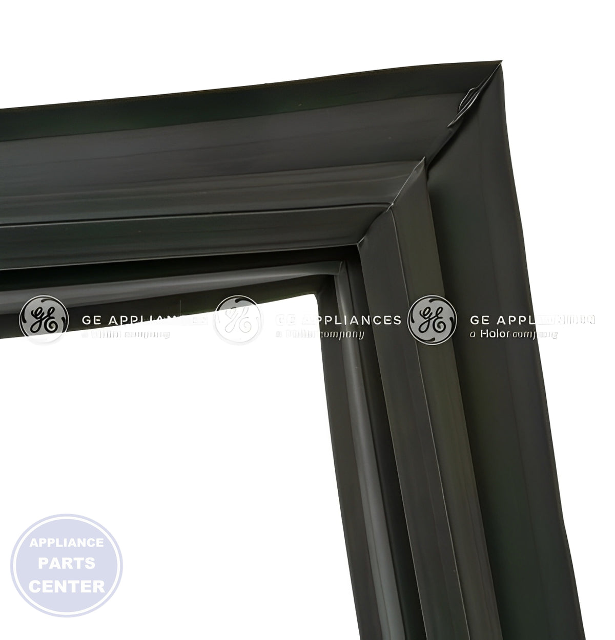 GE REFRIGERATOR DOOR GASKET WR14X27234 - Installation in specific model showing secure mounting points
