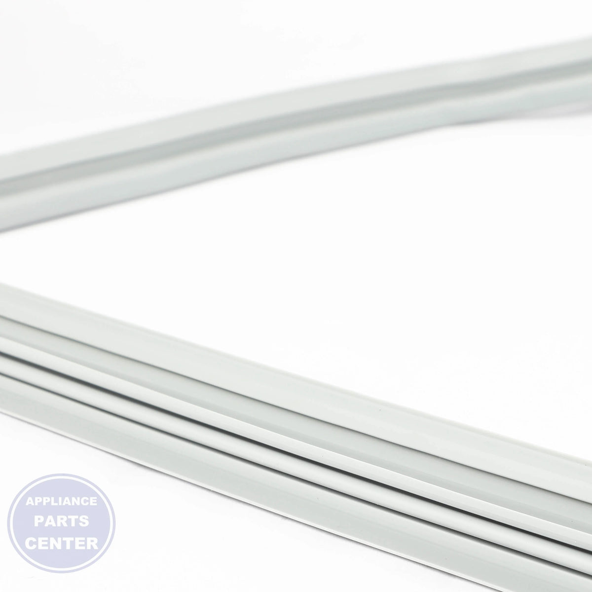 GEH REFRIGERATOR - FRESH FOOD DOOR GASKET GR WR14X28428 - Installation in specific GEH model showcasing mounting points