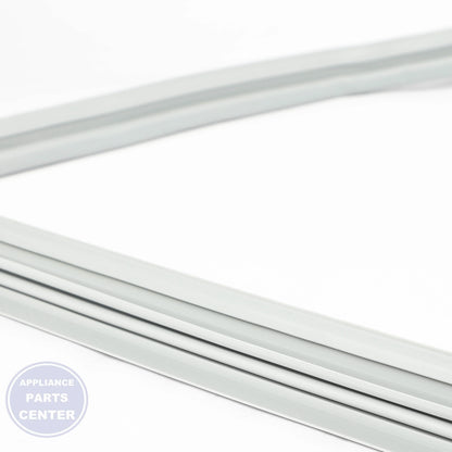 GEH REFRIGERATOR - FRESH FOOD DOOR GASKET GR WR14X28428 - Installation in specific GEH model showcasing mounting points