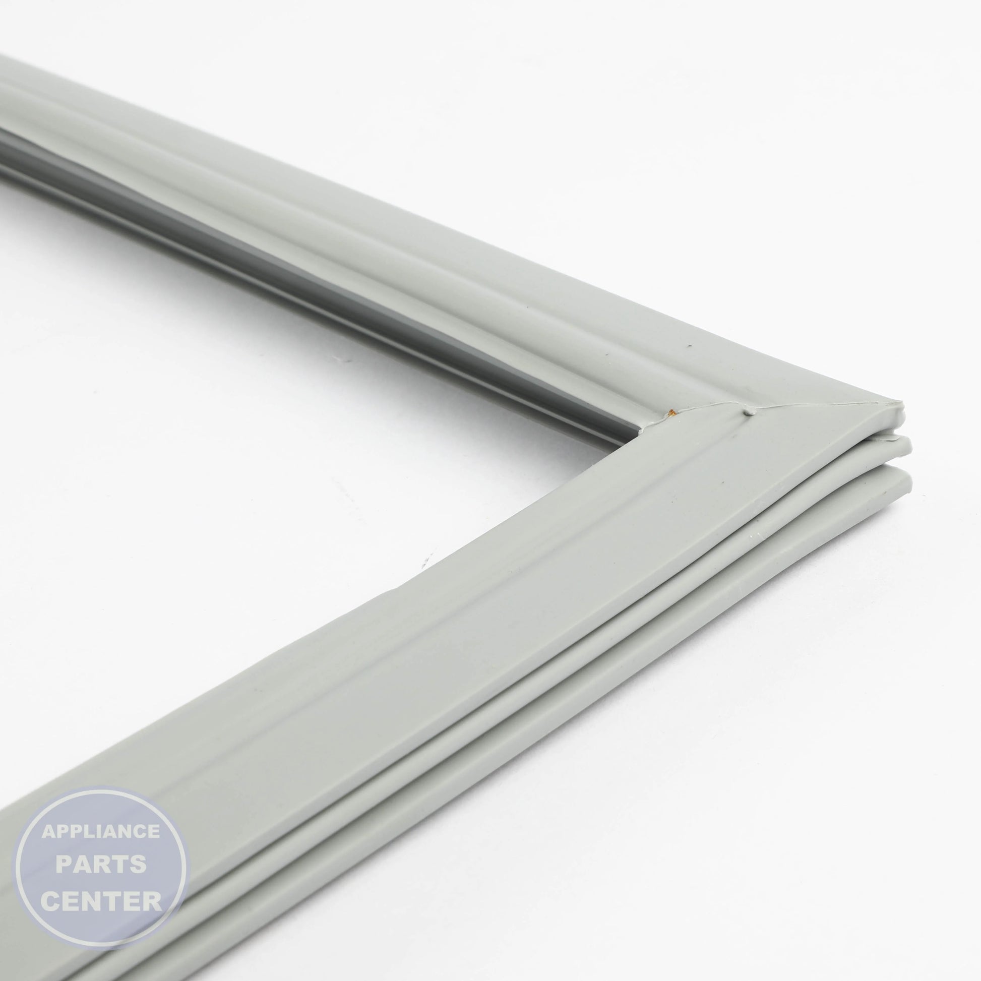 GEH REFRIGERATOR FREEZER UPPER DOOR SEAL WR14X28485 - Installation in specific model showcasing key mounting points
