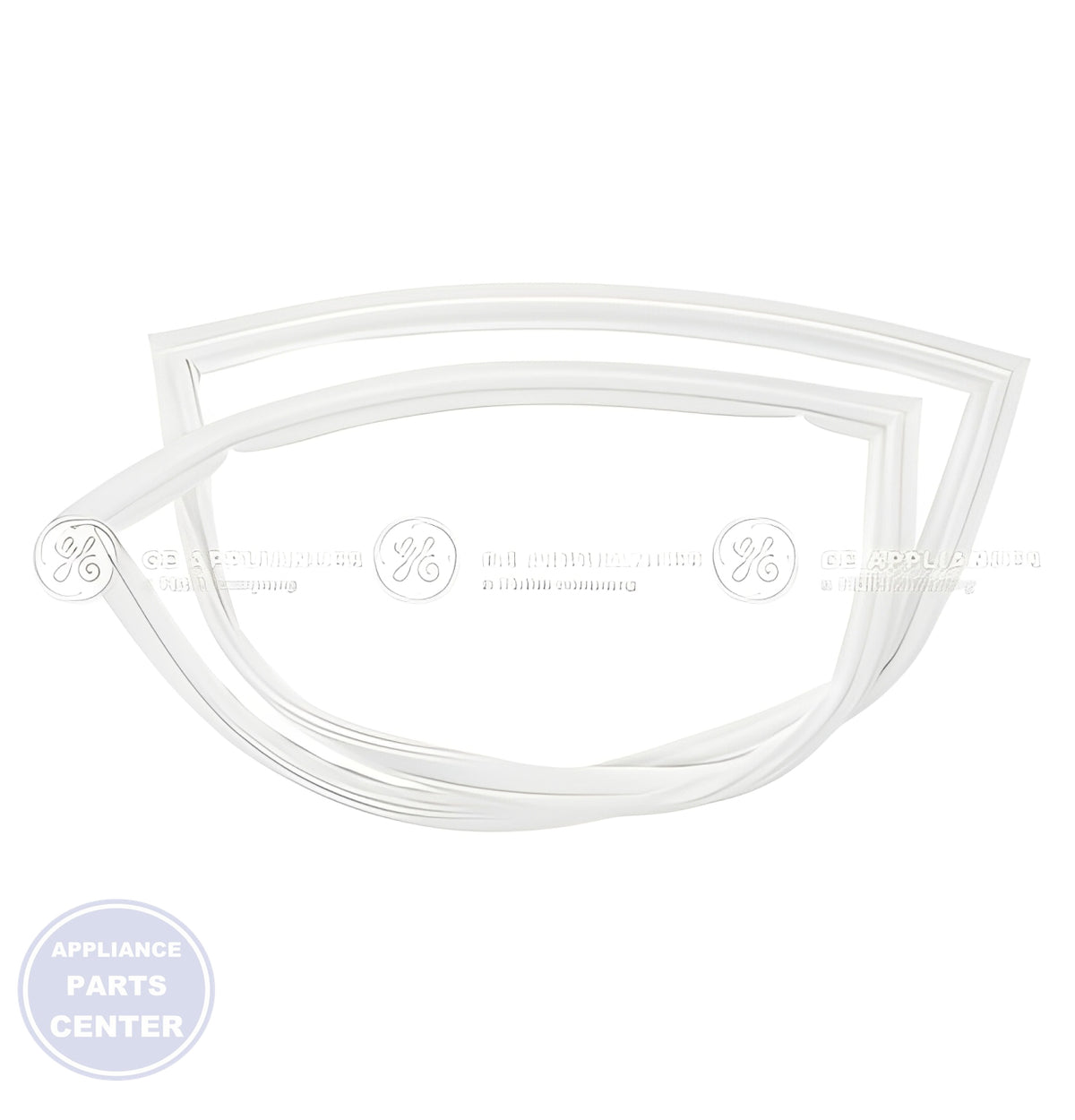 GE REFRIGERATOR DOOR GASKET WHITE WR14X29372 - Main view showing airtight seal for specific models