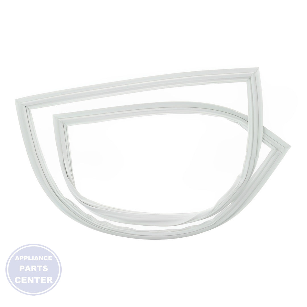 GE REFRIGERATOR DOOR GASKET WHITE WR14X29374 - Main view showing airtight seal for GE models