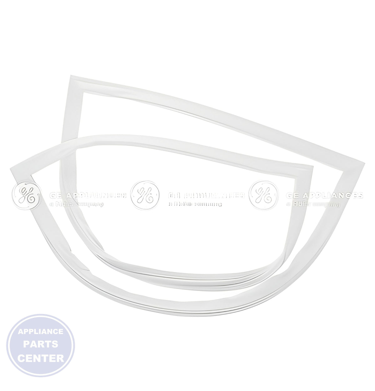 GE REFRIGERATOR DOOR GASKET WHITE WR14X29374 - Installation in GE model showcasing key mounting points