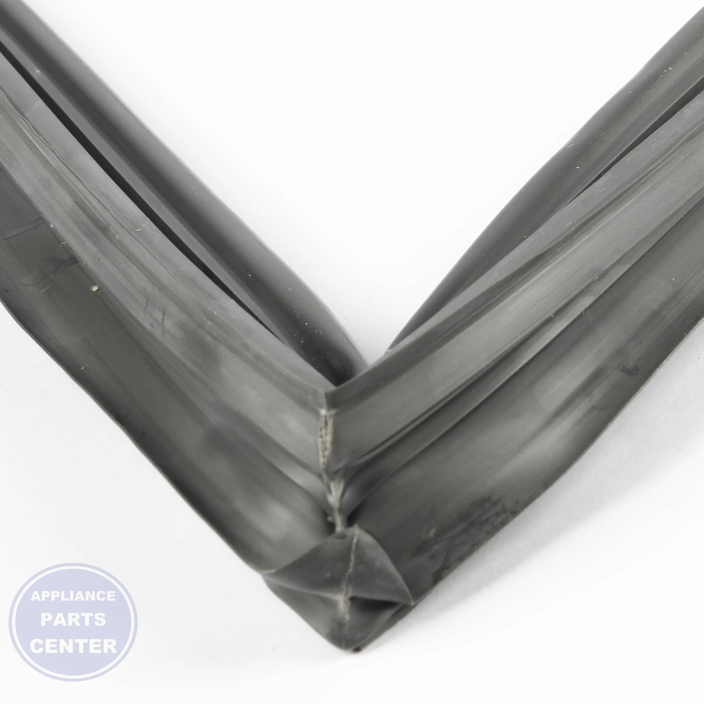 GEH FREEZER DOOR GASKET DORIAN GRAY WR14X31068 - Installation in GEH model showing key mounting points