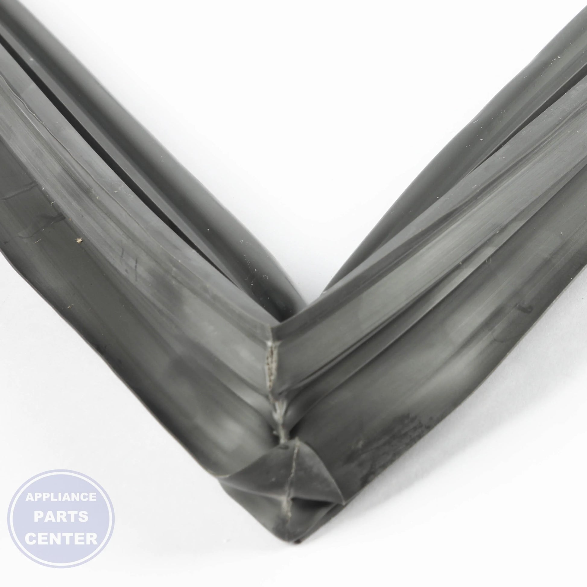 GEH FREEZER DOOR GASKET DORIAN GRAY WR14X31068 - Installation in GEH model showing key mounting points