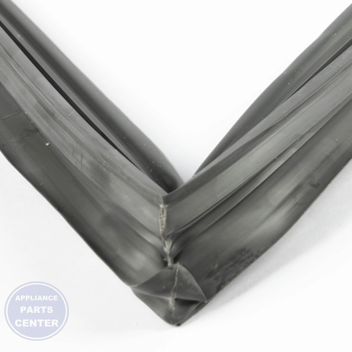 GEH FREEZER DOOR GASKET DORIAN GRAY WR14X31068 - Installation in GEH model showing key mounting points
