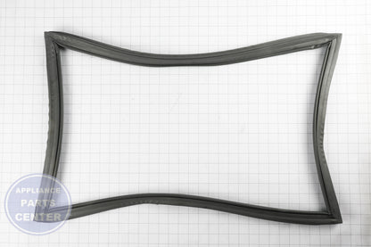 GEH FREEZER DOOR GASKET DORIAN GRAY WR14X31068 - Installation in GEH model showing key mounting points