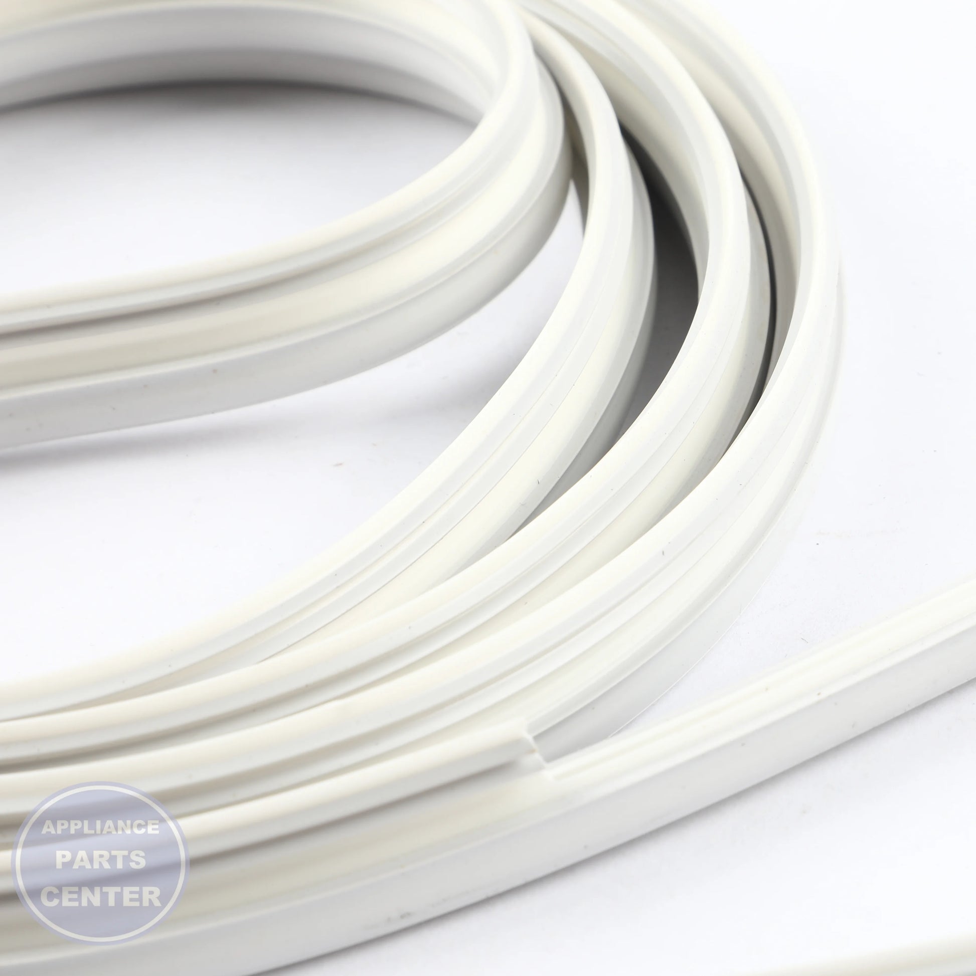 GEH FREEZER DOOR GASKET WHITE WR14X31071 - Main view showing tight seal for GEH models