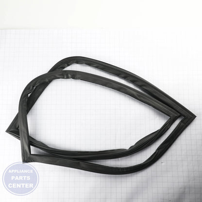 DORIAN GRAY FRESH FOOD DOOR GASKET 22 WR14X31082 - Side view with 22-inch dimensions
