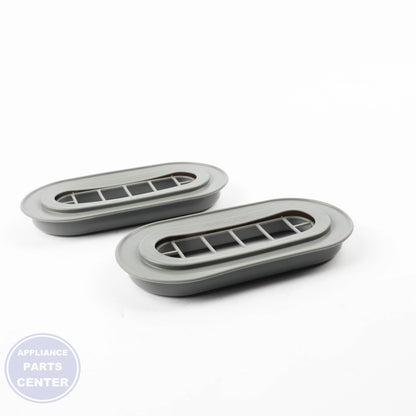 GRAY ICE BOX PORT GASKET WR14X32485 - Detailed view of tight seal design