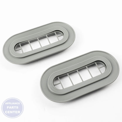 GEH GRAY ICE BOX PORT GASKET WR14X32485 - Main view showing tight seal for various GEH models