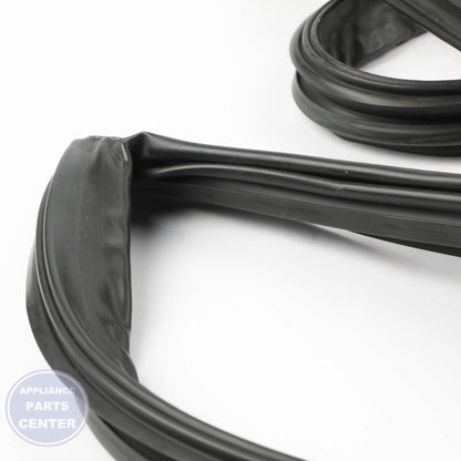 GEH REFRIGERATOR DOOR GASKET - GREY WR14X40080 - Installation in GEH model showcasing vital mounting points