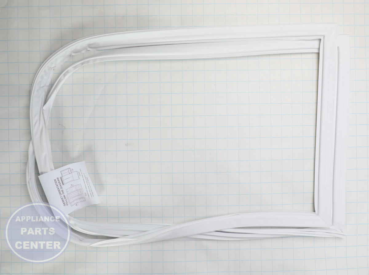 GEH GASKET AND LABEL ASM SXS WR14X43129 - Installation in GEH model showcasing key mounting points