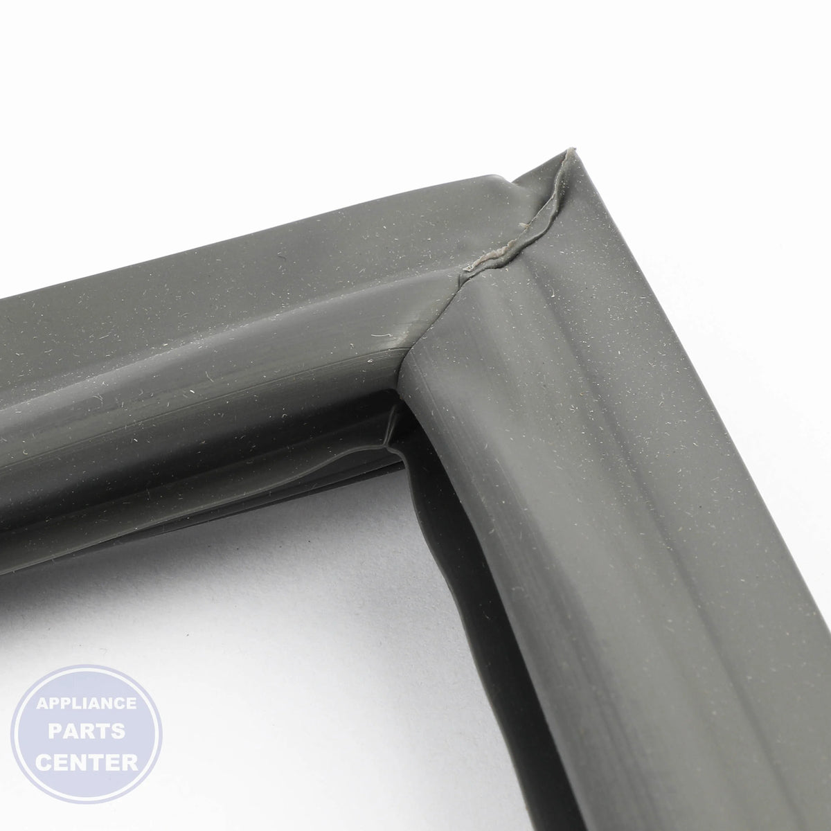 GEH DORIAN GRAY FREEZER DOOR GASKET 19 - Installation in GEH model showing mounting points
