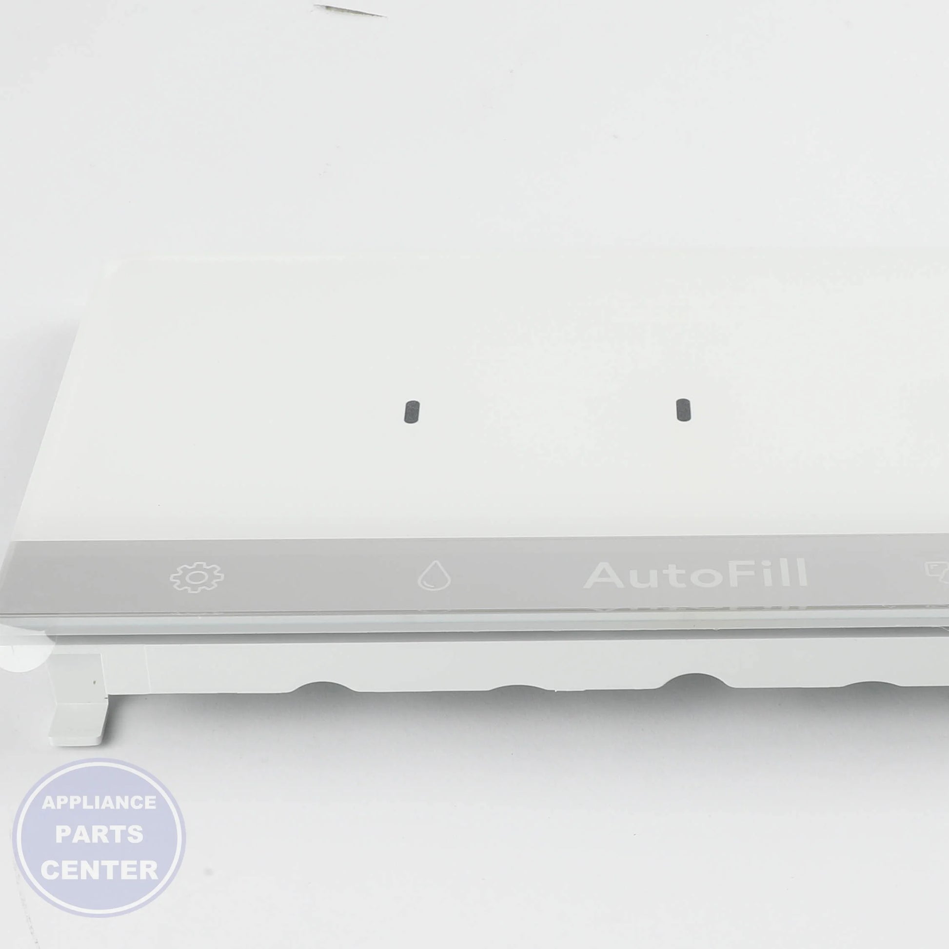 GEH MATTE WHITE CAPACITIVE TOUCH AUTOFILL DISPLAY WR16X32112 - Main view showing precise water dispensing for GEH Refrigerator models