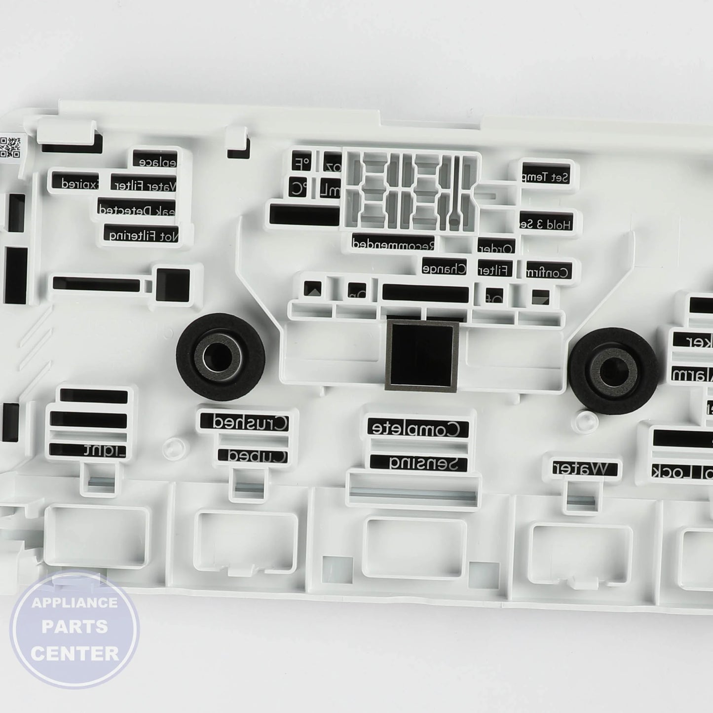 GEH MATTE WHITE CAPACITIVE TOUCH AUTOFILL DISPLAY WR16X32112 - Installation in GEH Refrigerator displaying key mounting points