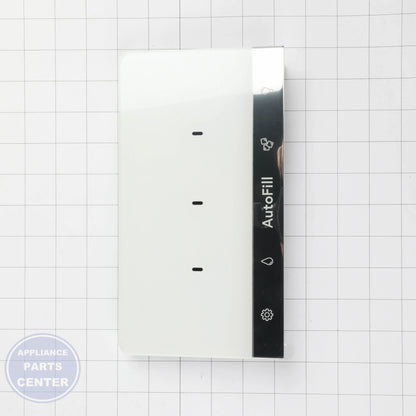 GEH MATTE WHITE CAPACITIVE TOUCH AUTOFILL DISPLAY WR16X32112 - Installation in GEH Refrigerator displaying key mounting points