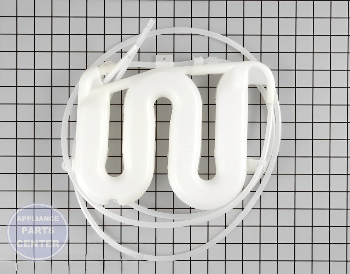 GE Water Tank Assembly WR17X10734 - Main view showing continuous water supply for GE, Hotpoint, RCA, GE Profile Refrigerators