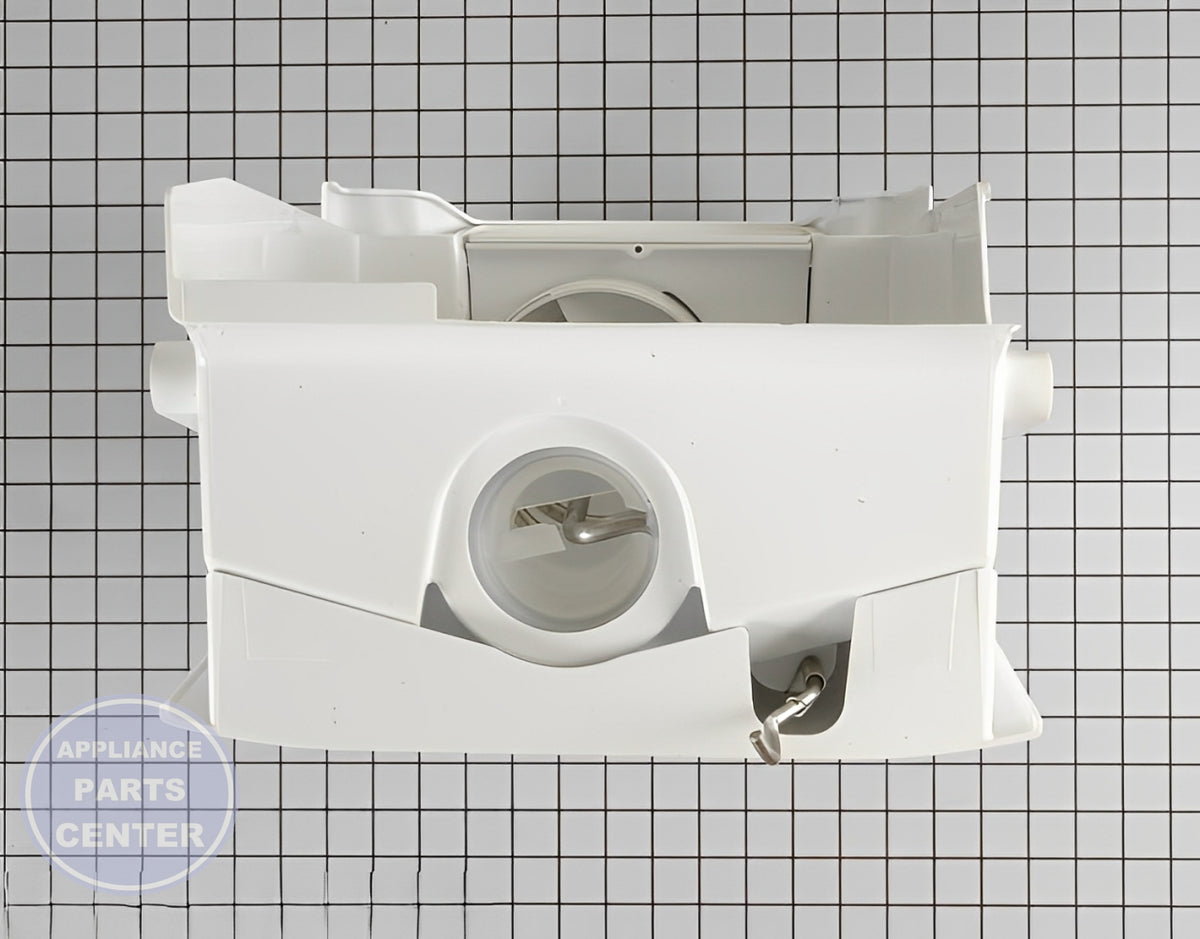 GE ICE BUCKET AUGER ASSEMBLY WR17X11447 - Detailed view of durable ice maker component