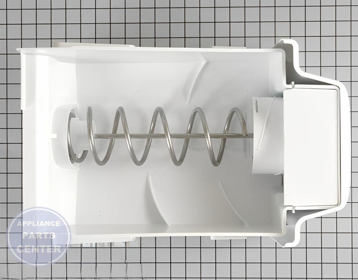 GE ICE BUCKET AUGER ASSEMBLY WR17X11447 - Main view showing smooth ice dispensing for GEN Refrigerator models