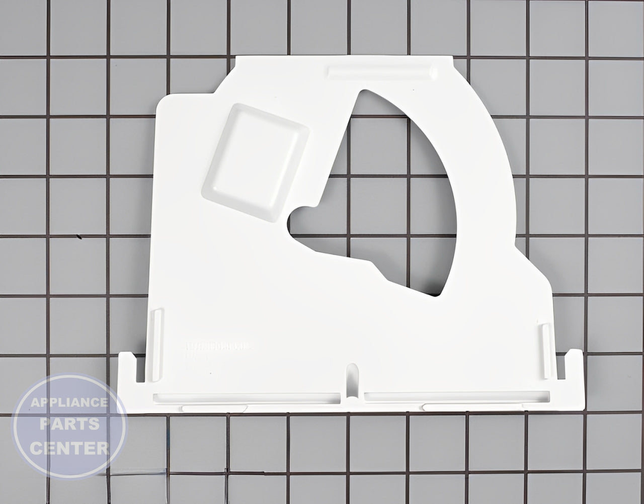 GE REFRIGERATOR ICE DISPENSER CRUSHER COVER WR17X11497 - Main view showing enhanced functionality for GE Refrigerator models