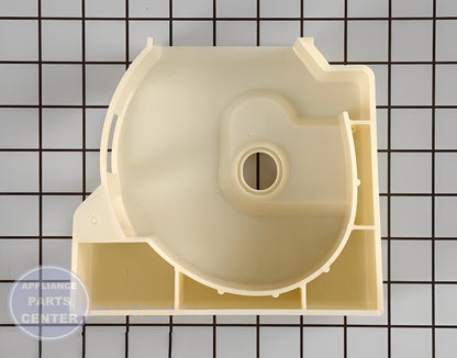 GE Ice Bucket Housing WR17X11505 - Main view showing secure ice storage for various models