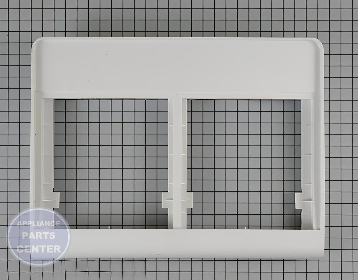 GE REFRIGERATOR VEGETABLE PAN COVER WR17X11662 - Main view showing fresh produce storage for specific models