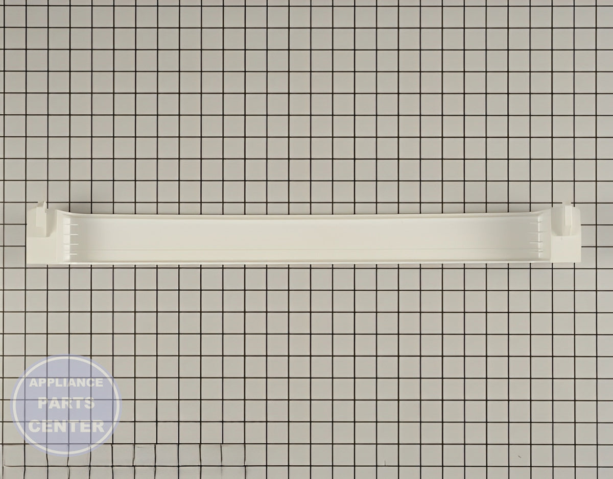GE REFRIGERATOR DOOR SHELF WR17X11911 - Detailed view of durable shelf design