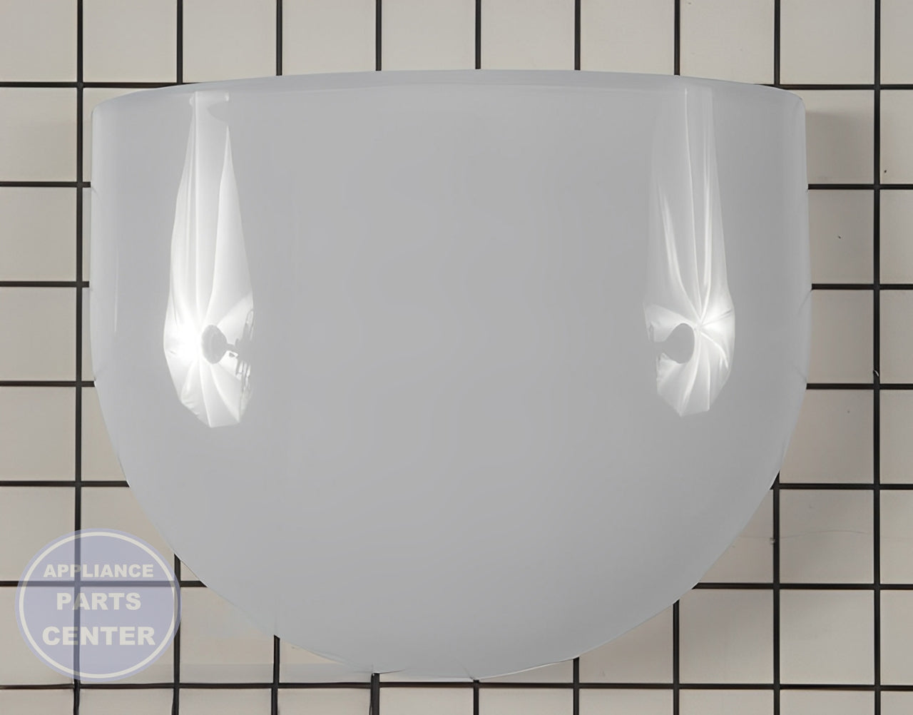 GE Hotpoint Light Lens WR17X11942 - Main view showing protective design for GE Hotpoint models